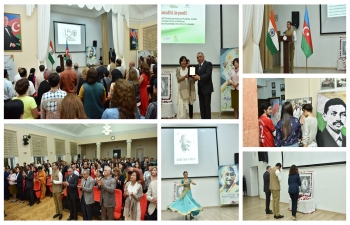 Embassy of India, Baku celebrated 150th birth anniversary of Mahatma Gandhi